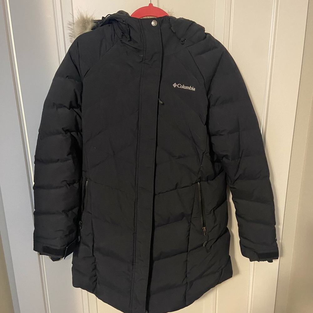 Columbia Black Puffer Jacket